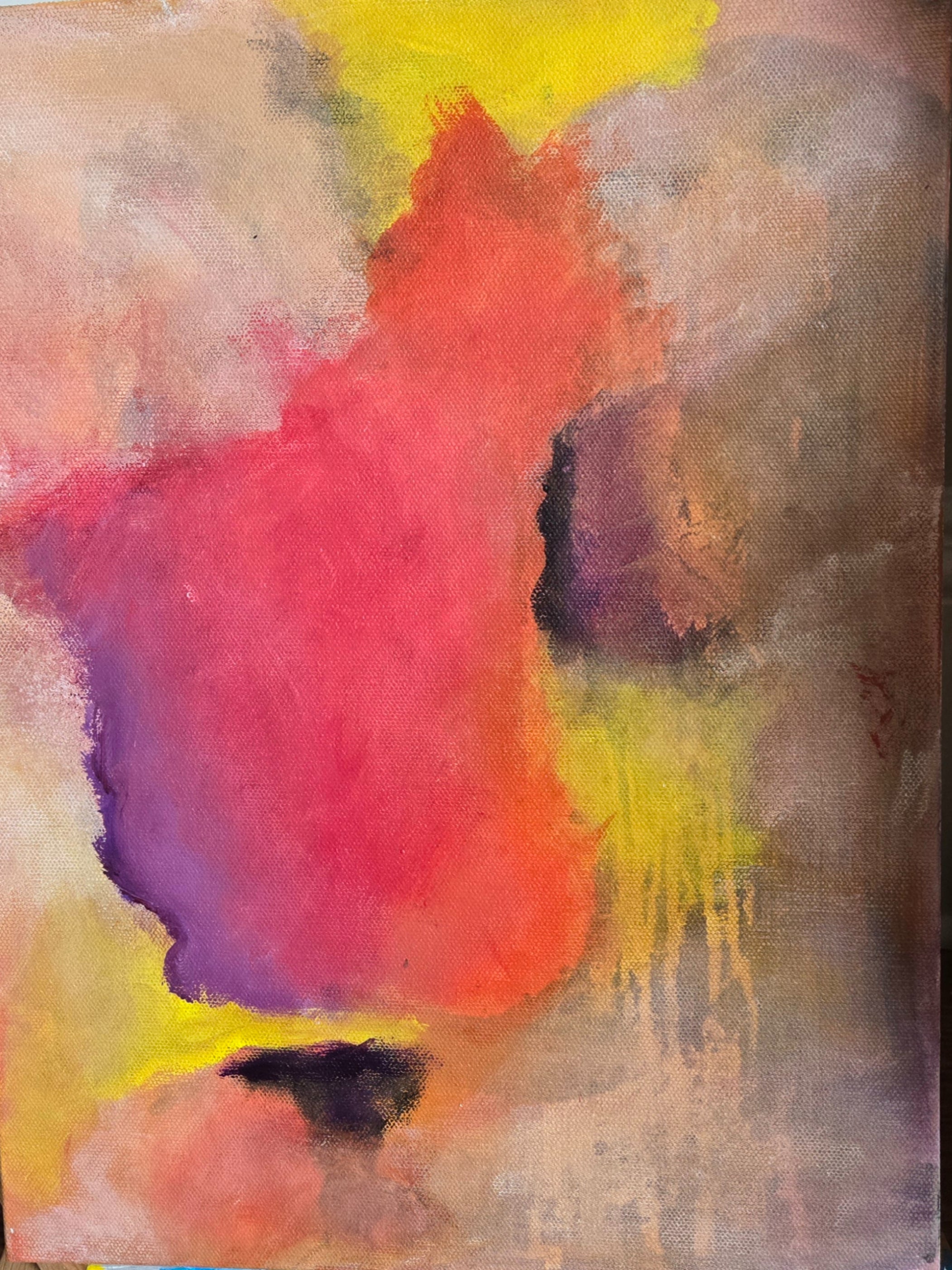 Abstract Acrylic Painting