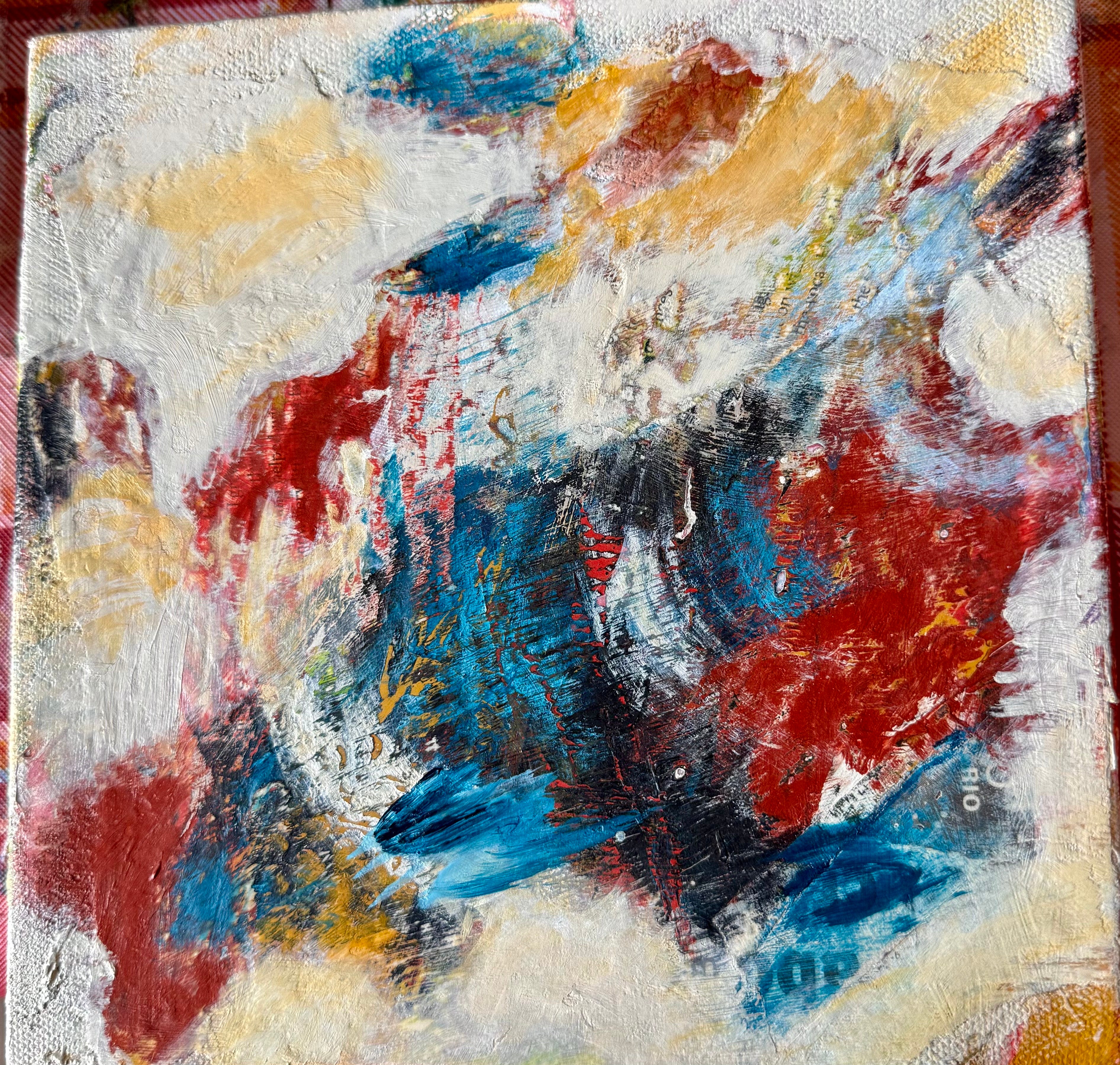 Acrylic Painting "Spinning Top"