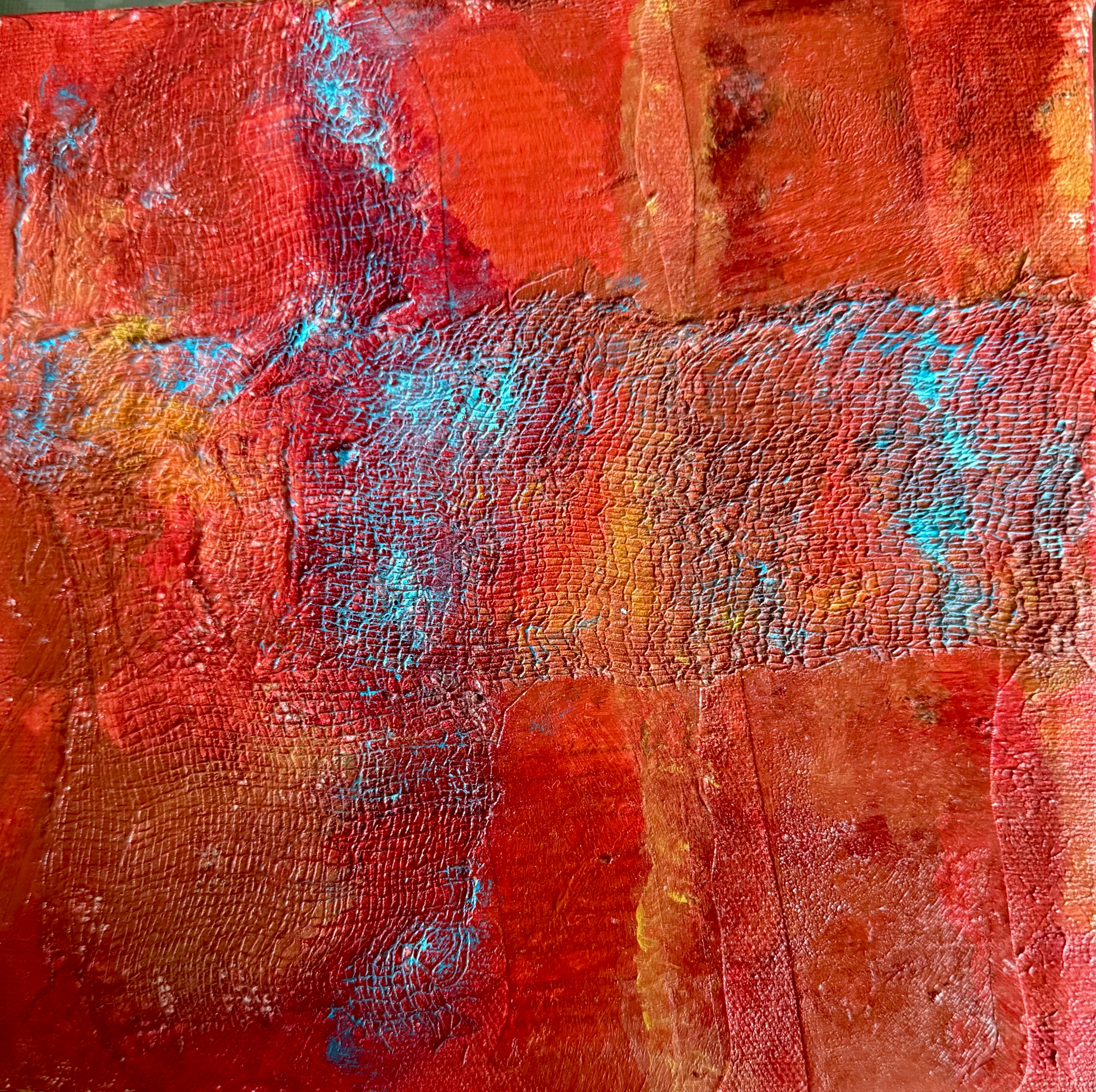 Acrylic Painting "Gift Wrap"