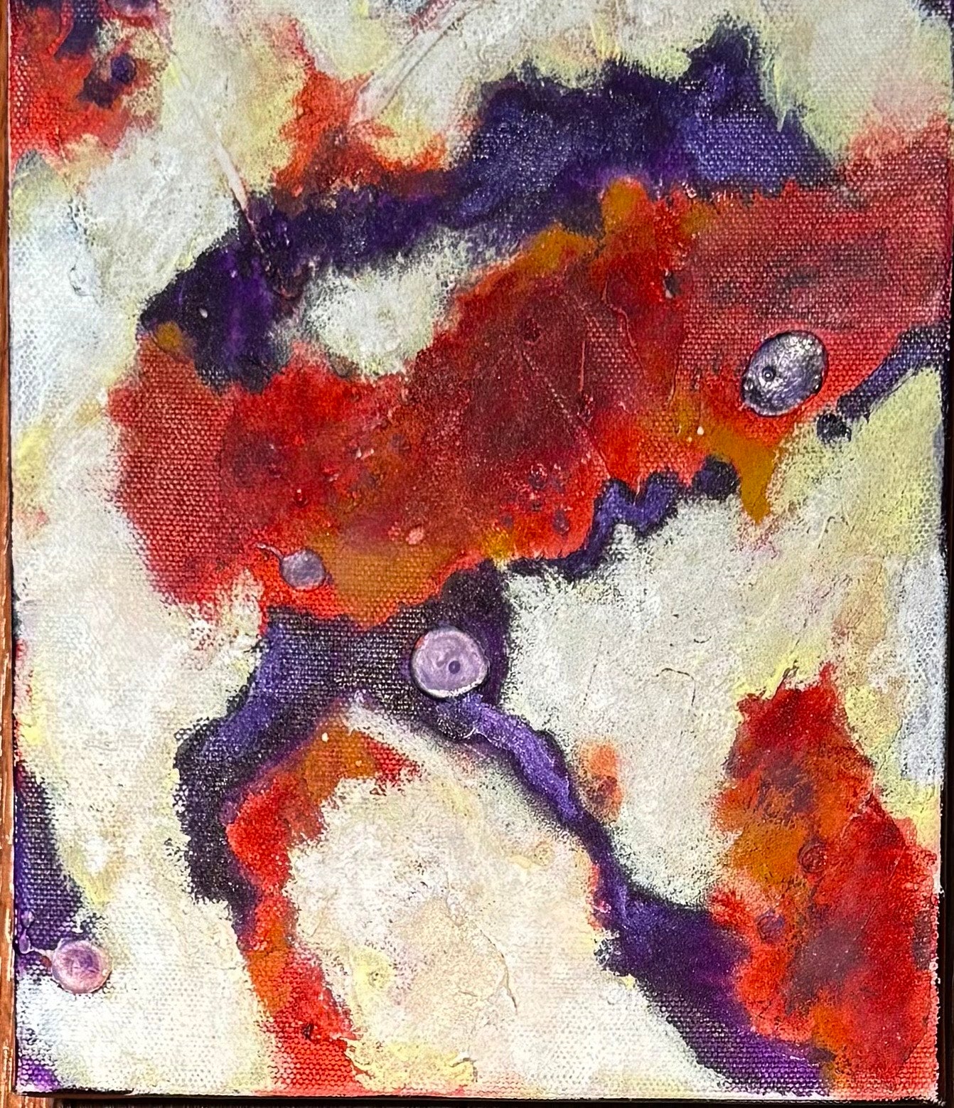 Small Abstract Painting "            "
