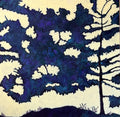 Large Acrylic Painting "Blue Tree"