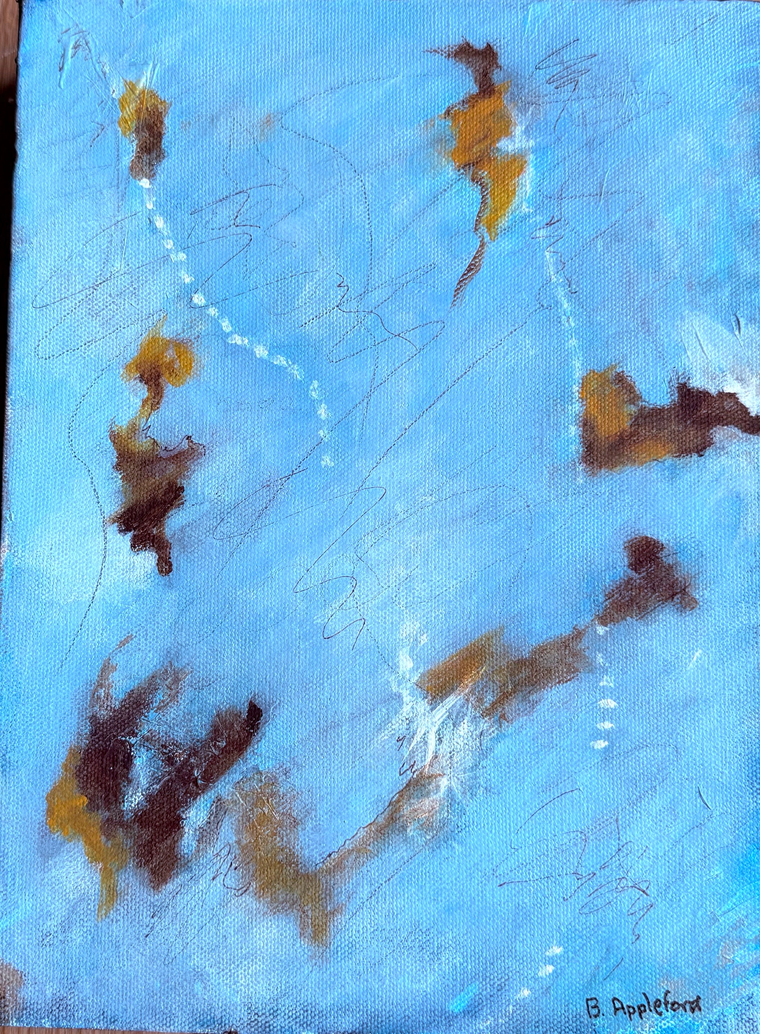 Acrylic Painting "Space Dream"