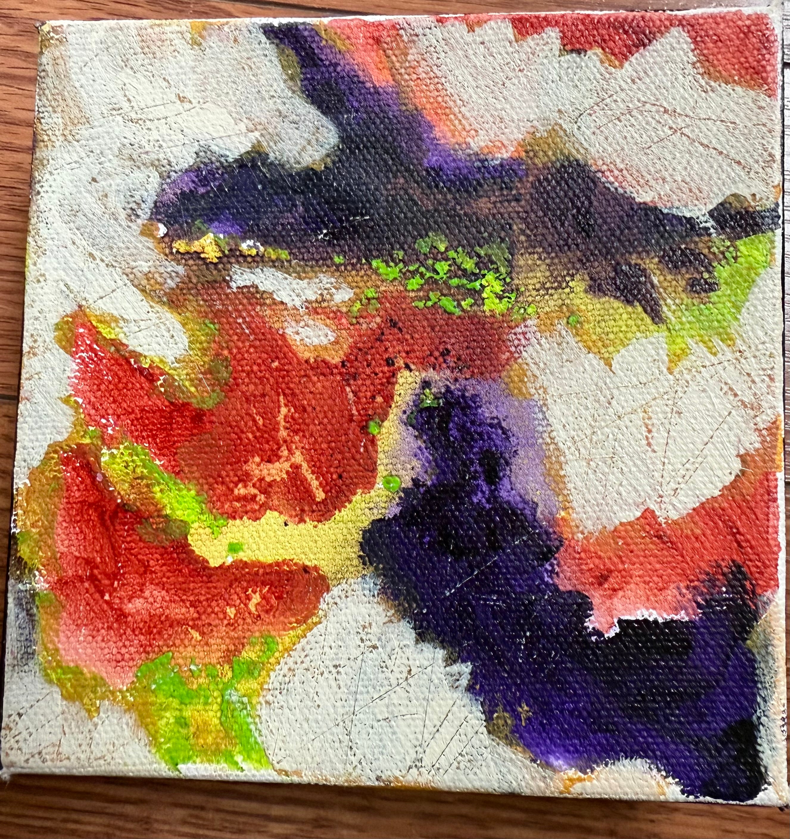 Small Acrylic Painting 5"X5"