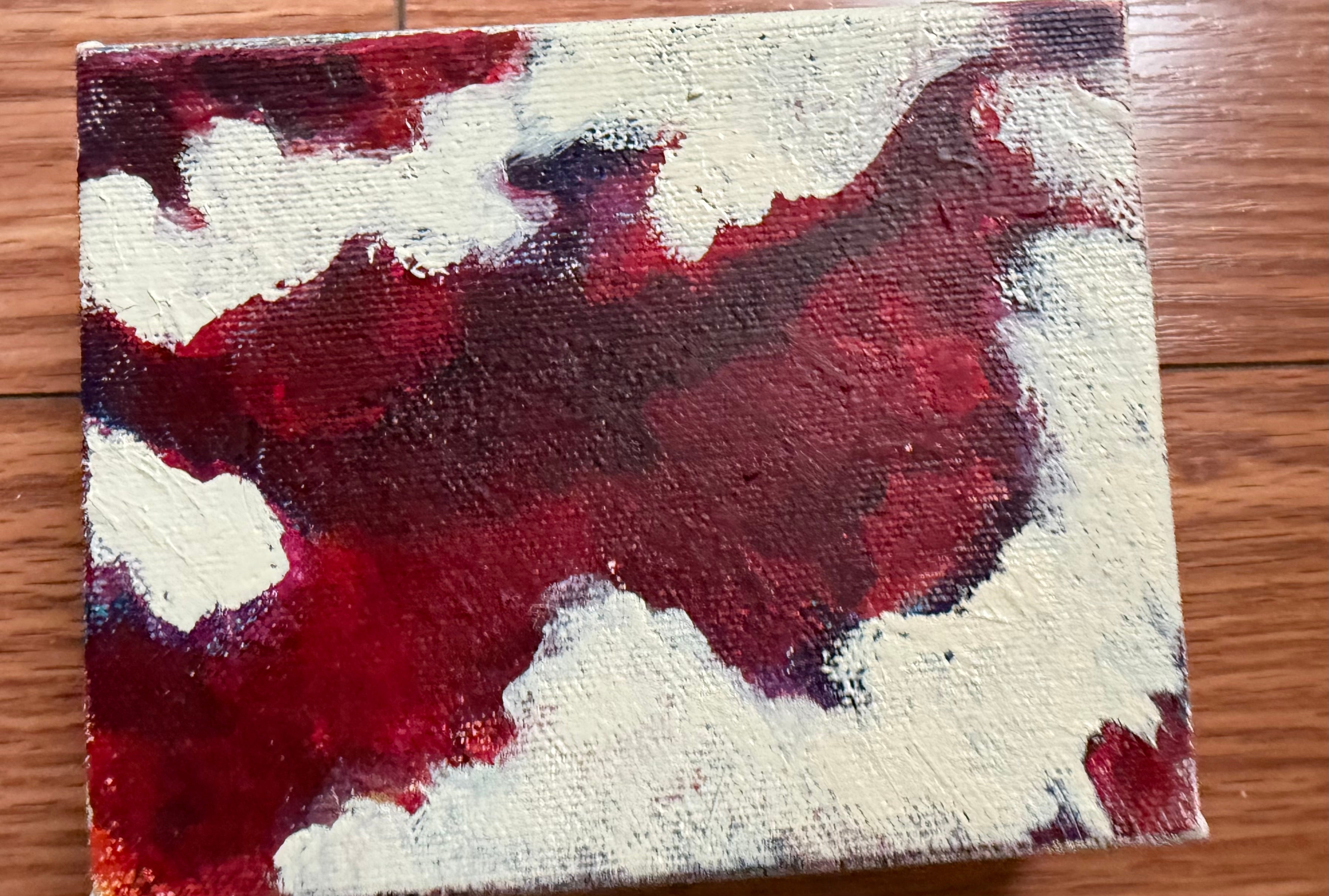 Small Acrylic Painting 4"X5"