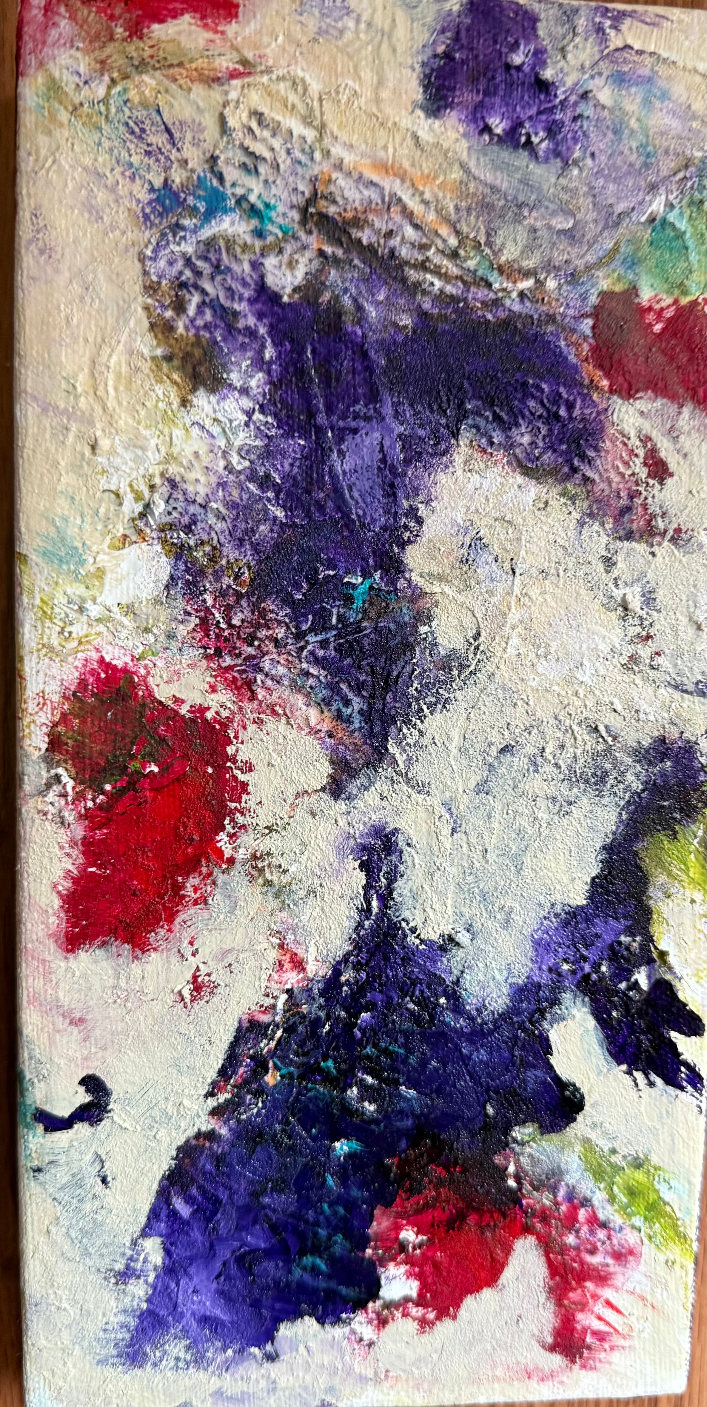 Acrylic Painting "If Music Be....."